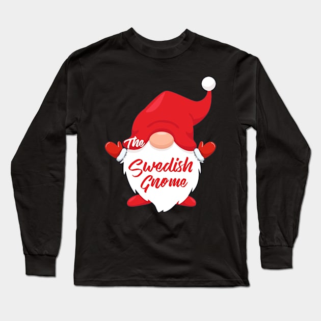 The Swedish Gnome Matching Family Christmas Pajama Long Sleeve T-Shirt by Penda